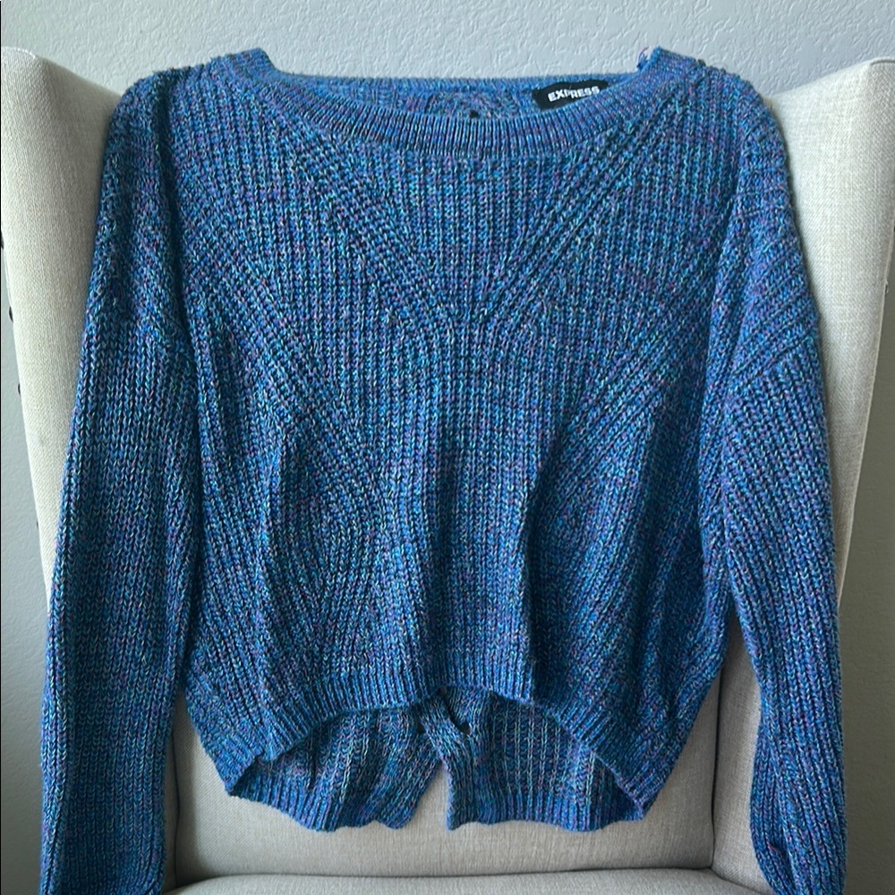 Express Blue Sweater